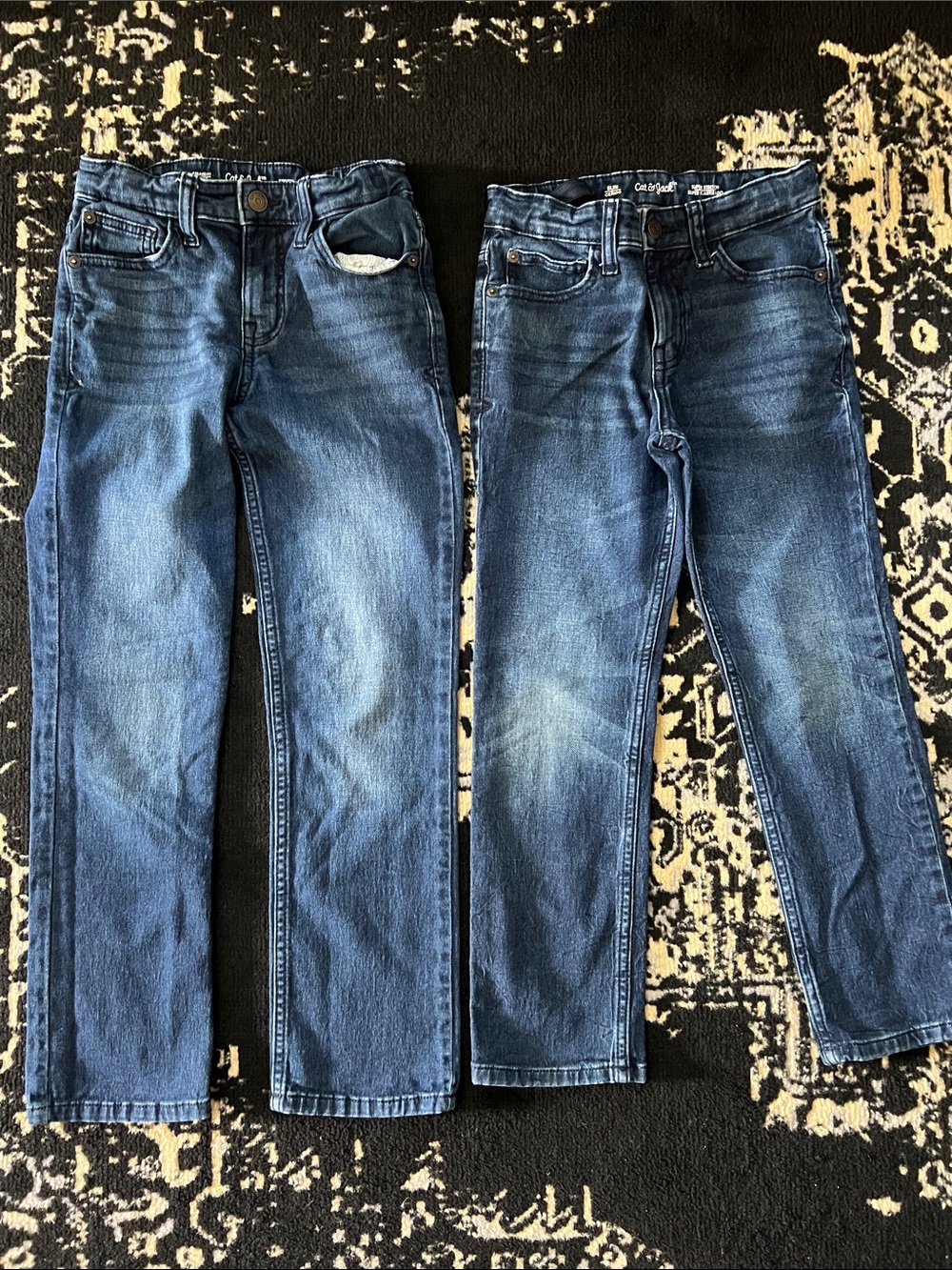 Boys 2pc Cat & Jack jeans bundle  sz 10
